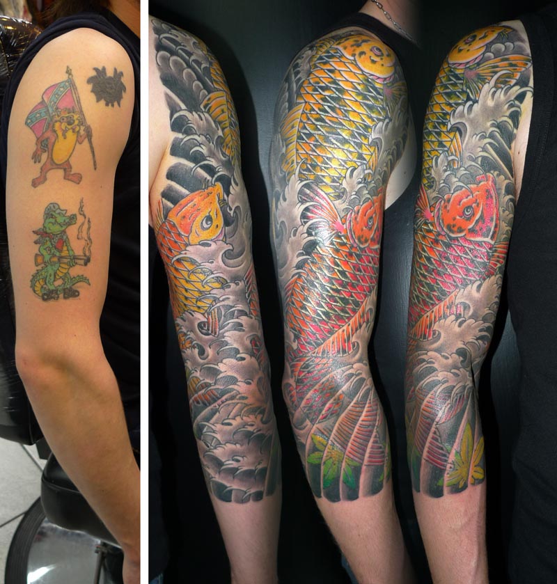 Arms Tattoo Cover Up Pictures