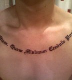 Tattoo Sayings and Quotes On The Chest For Men
