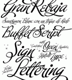 Buffet Script Type Veer Tattoo Script Font Maker Buffet