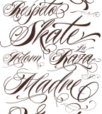Awesome New Tattoo Font Released