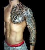 Full Arm Tattoo Design For Men