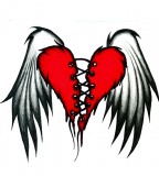 The Flying Wings of Broken Heart Tattoos
