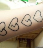 Lovely Broken Heart Tattoos