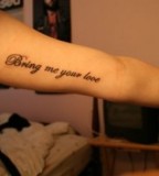 Quote Tattoos Inspirational Tattoo Quotes And Word Tattoos