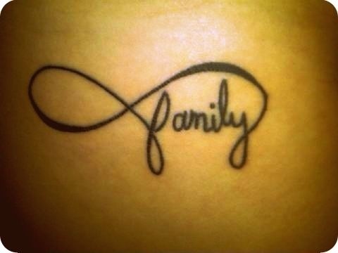 Remarkable Infinity Tattoo Designs Family Symbol
