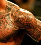 Awesome Hawaiian Tribal Tattoo Design Amp