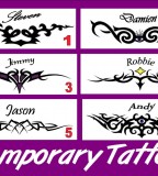 Stylish Tribal Tramp Stamp Temporary By Nzace