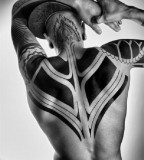 New Awesome Sleeve to Back Tribal Tattoos Designs For Men