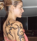 Elegant Tribal Tattoo Designs For Women