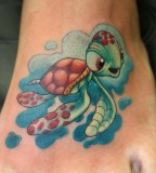 Finding Nemo Baby Sea Turtle Tattoos
