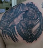 Wolf Tattoo On Shoulder - Wolf Tattoo Design For Men