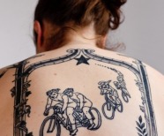 Biker tattoo