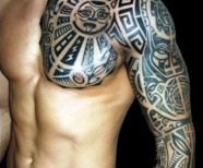 Black tribal tattoos