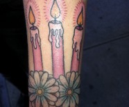 Candle awesome tattoos