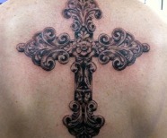 Cross design tattoos
