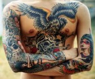 Eagle design tattoos