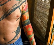 Grisha Maslov tattoo