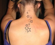 Star Tattoos On Neck