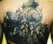 Train tattoos