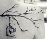 Tree branch tattoos