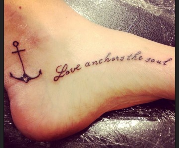 Amazing anchor tattoos