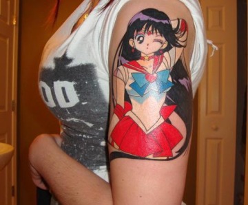 Anime tattoos