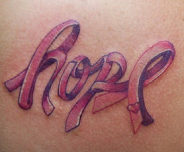 Breast Cancer Symbol Tattoos