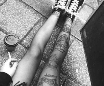 Cool legs tattoos