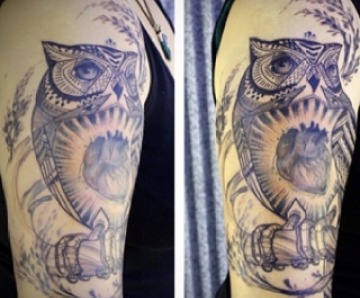 David Hale tattoos