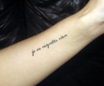 French Sayings For Tattoos