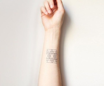 Geometric tattoos design