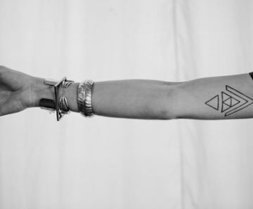 Geometrics arms tattoos