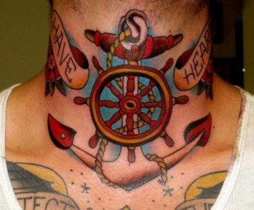 Great anchor style tattoos