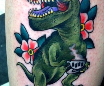 Incredible dinosaurs tattoos