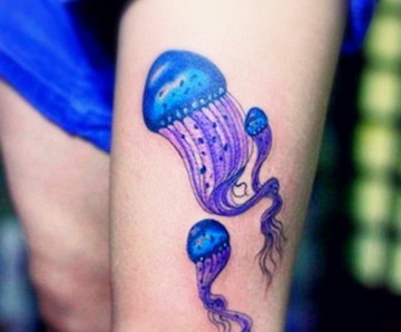 Jellyfish tattoos