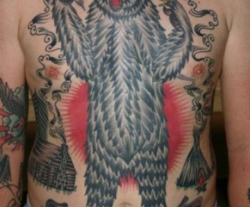 Lovely bear tattoos