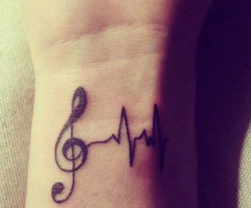 Music style tattoos
