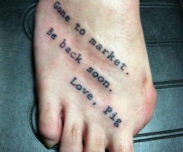 Quotes tattoos on arms