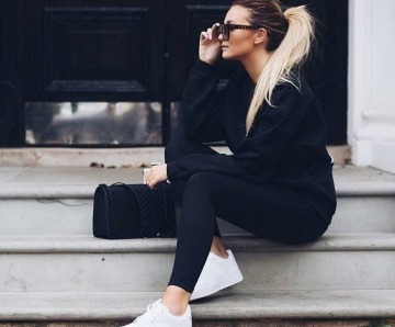 Rule Of The Thumb For All Black Outfit Women Look