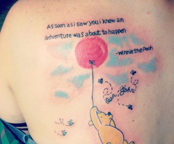 Winnie the pooh tattoos