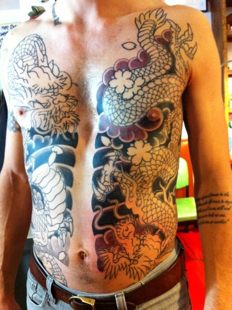 dragon-front-tatto-colored
