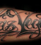 Las_Vegas_Lettering_TaT_by_2Face_Tattoo