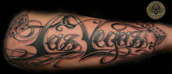 Las_Vegas_Lettering_TaT_by_2Face_Tattoo