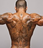 Men Tattoo designs hands and back