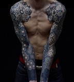 arm tattoo designs top side