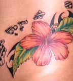 flower designs for tattoos color flower