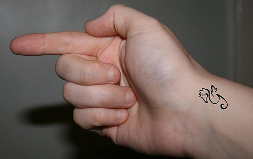 small tattoo designs wrist