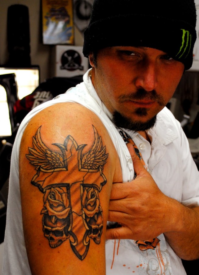 tattoo cross designs men