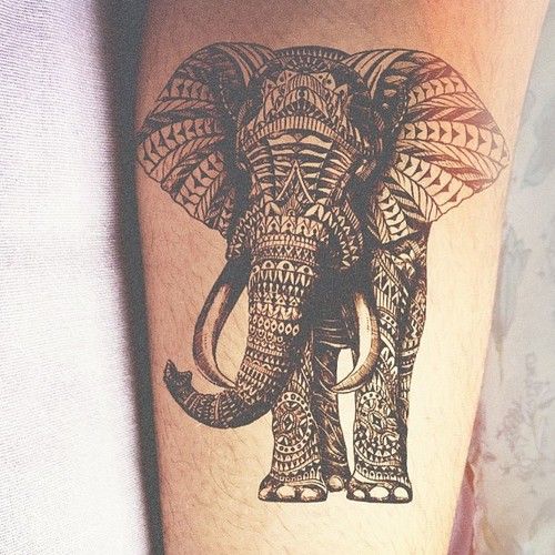 Tattoo with animals