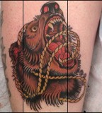 Angry-bear-tattoo